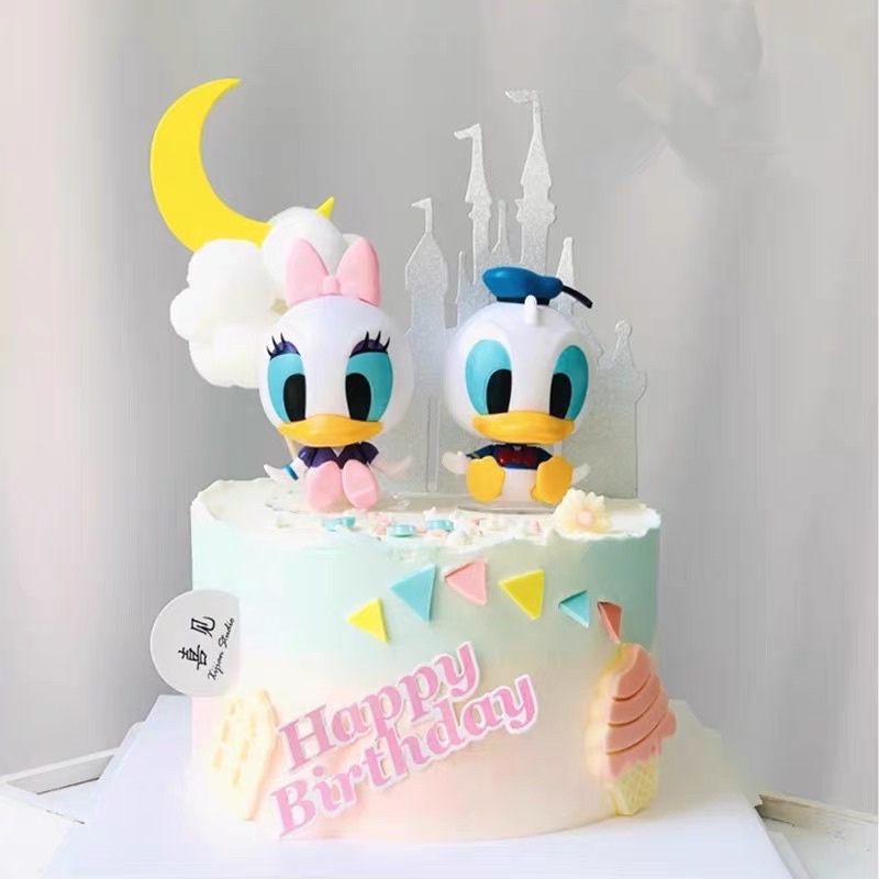 Combo 2 vịt donald trang trí bánh