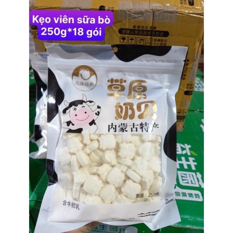 GÓI 250gr KẸO SỮA BÒ NON VIÊN NÉN