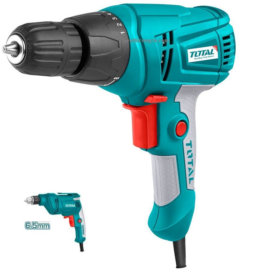 Máy khoan điện cầm tay Total TD4506E 450W 6.5mm