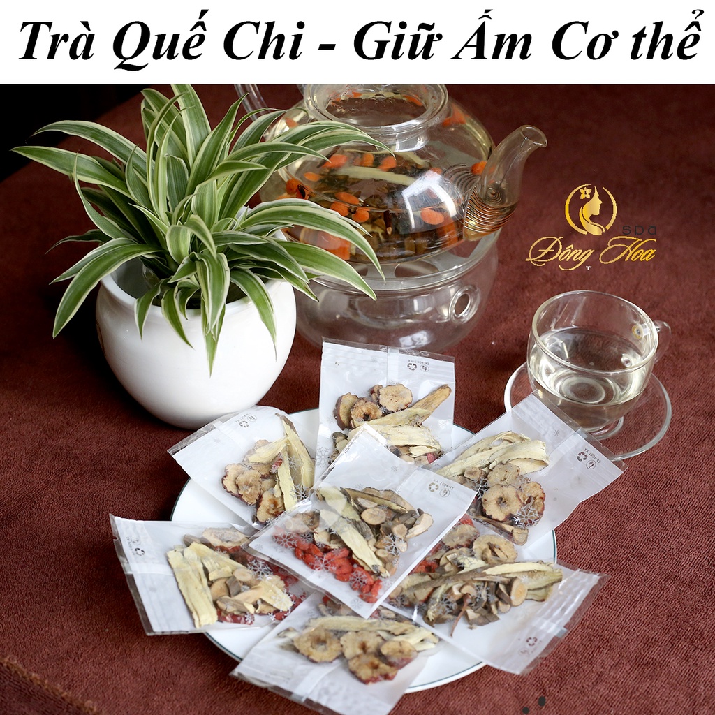 Trà Quế Chi - Trà Hoa (gói 10gam) pha 350ml - Dưỡng nhan - lưu thông khí huyết - Ảnh sản phẩm thật | BigBuy360 - bigbuy360.vn