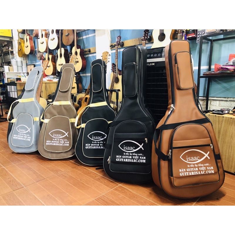 Bao đàn guitar 5 lớp. Chống sốc an toàn. TRỢ GIÁ