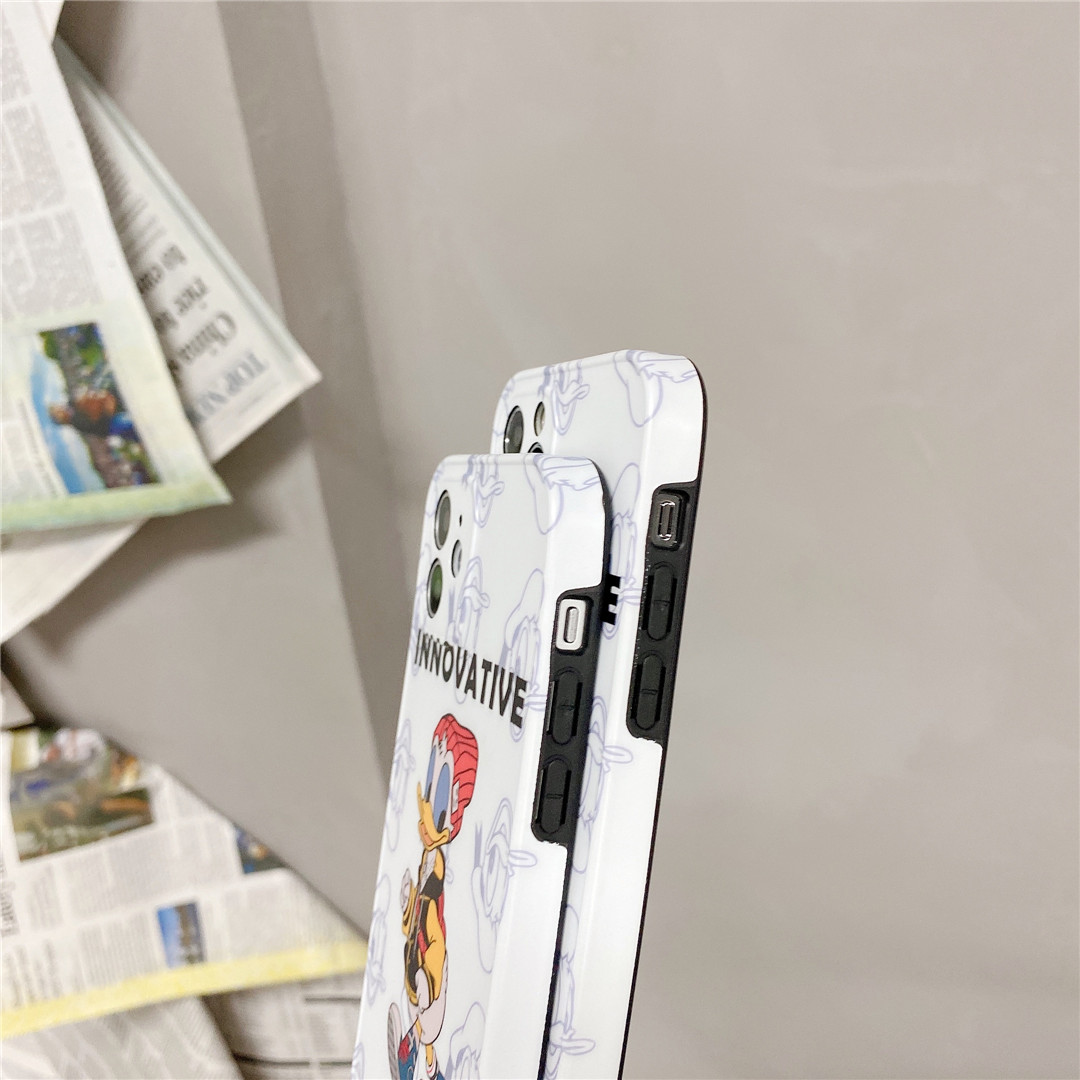 Ốp Lưng Nhựa Mềm In Hình Vịt Donald Dễ Thương Cho Iphone12 Mini 11 Pro Max 7 / 8plus Se2020 X / Xs Xr Xsmax | BigBuy360 - bigbuy360.vn
