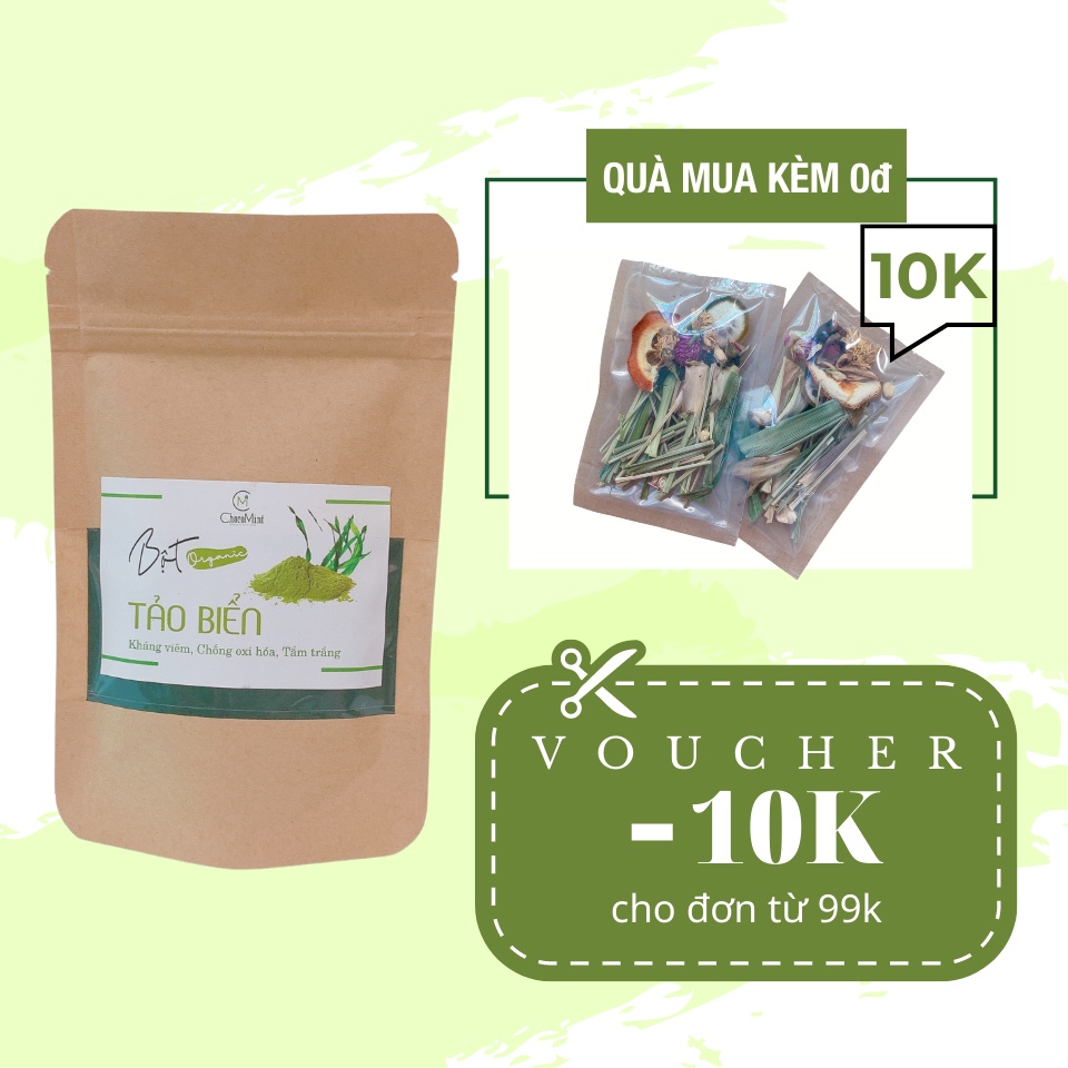 BỘT TẢO BIỂN NHẬT ( TẢO XOẮN) HANDMDE- (100gr)