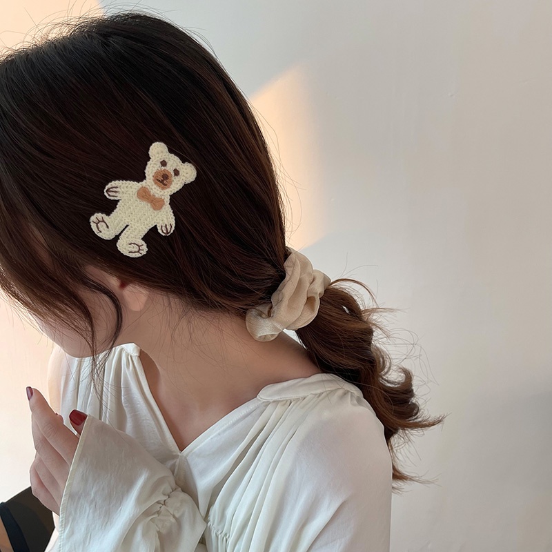 Kẹp Tóc Họa Tiết Hình Học Đơn Giản Dễ Thương Phong Cách Nhật Bản