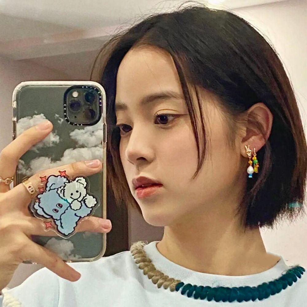 Khuyên Tai Dáng Dài Không Đối Xứng Thời Trang Dự Tiệc Cho Nữ