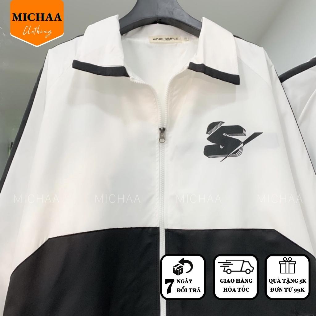 Áo Khoác Bomber Dù SWEEDER Nam Nữ Ulzzang Unisex Kiểu Form Rộng 2 Lớp Jacket - MICHAA