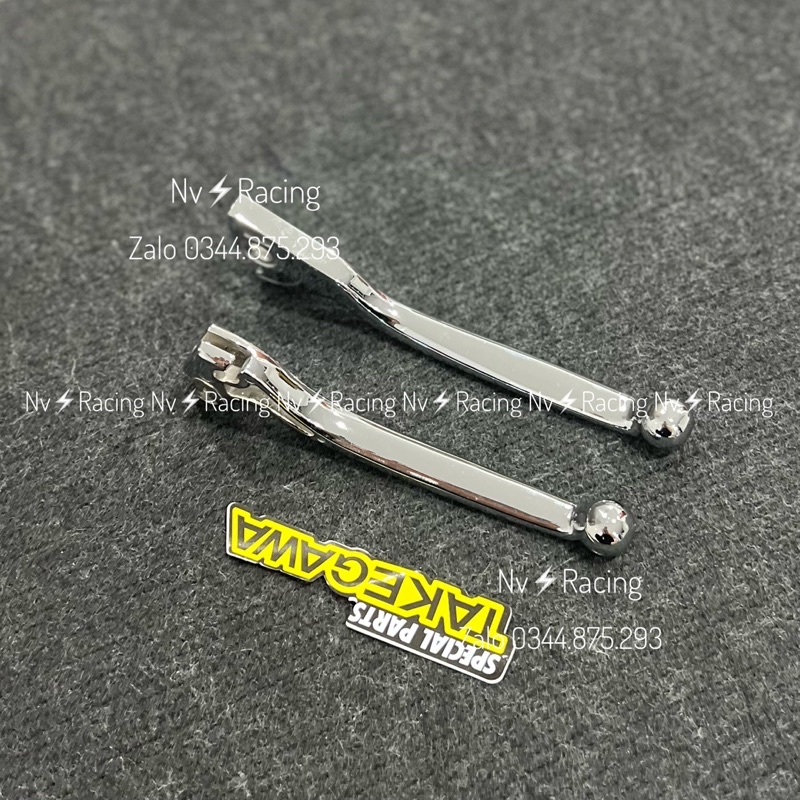 Bộ tay thắng 2 bên Vespa sprint / primavera xi inox hàng Takegawa ( tặng kèm tem )
