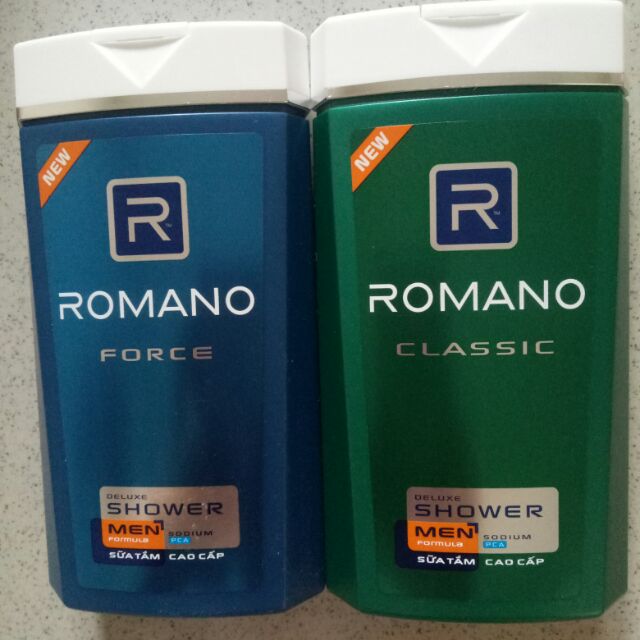 Romano - Sữa tắm cao cấp 180g classic /Force