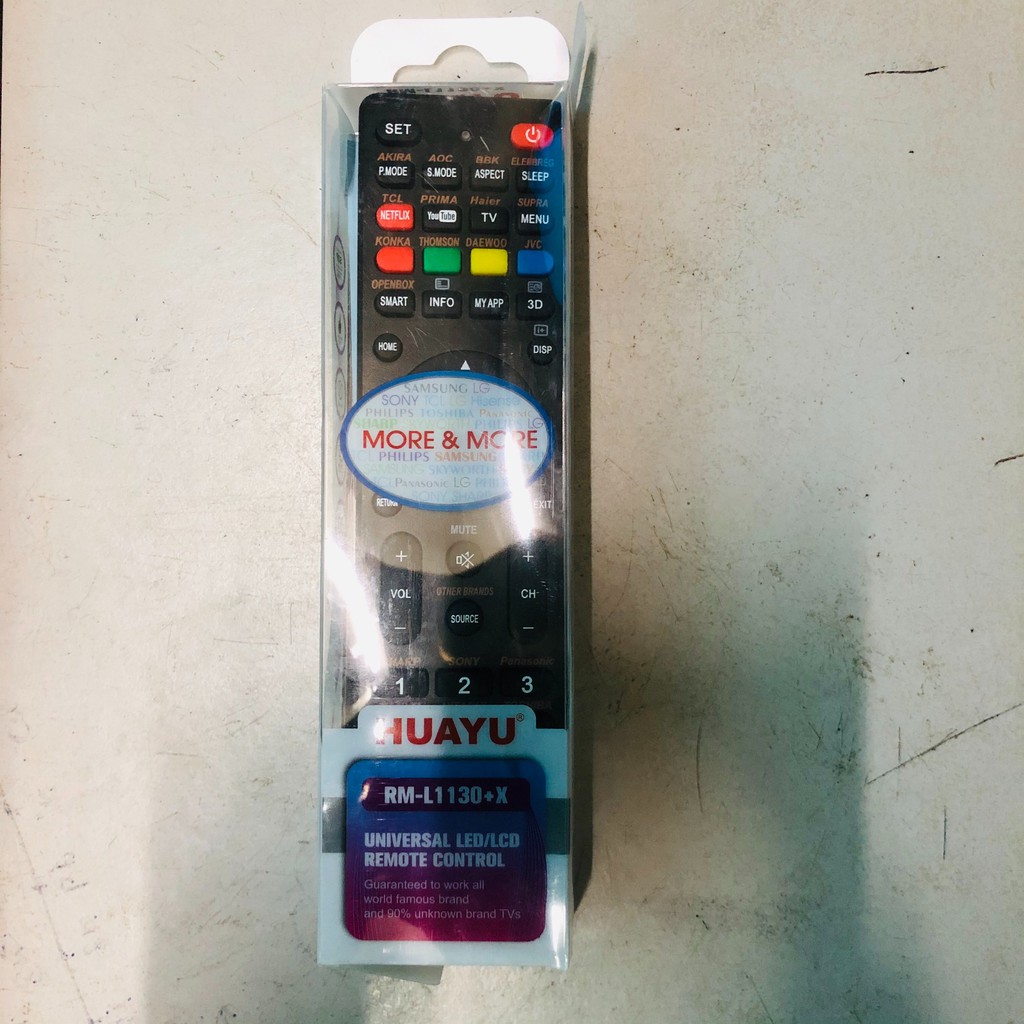 Điều khiển TV đa năng dùng cho cả các đời TV thường và TV Smart - Remote TV thông minh đa năng