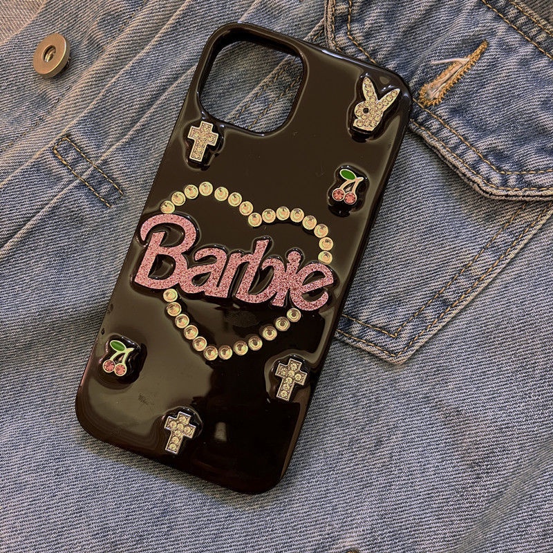 Ốp Điện Thoại In Hình Búp Bê Barbie Cho iPhone 15Promax 14 13 12 11 Pro Max XR XS Max 7 8 Plus Phone Case