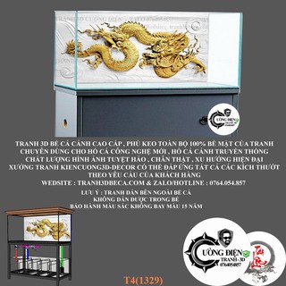TRANH DECAL DÁN HỒ CÁ_THIẾT KẾ NÀNG THƠ