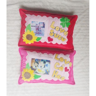 Cặp gối nằm handmade in ảnh