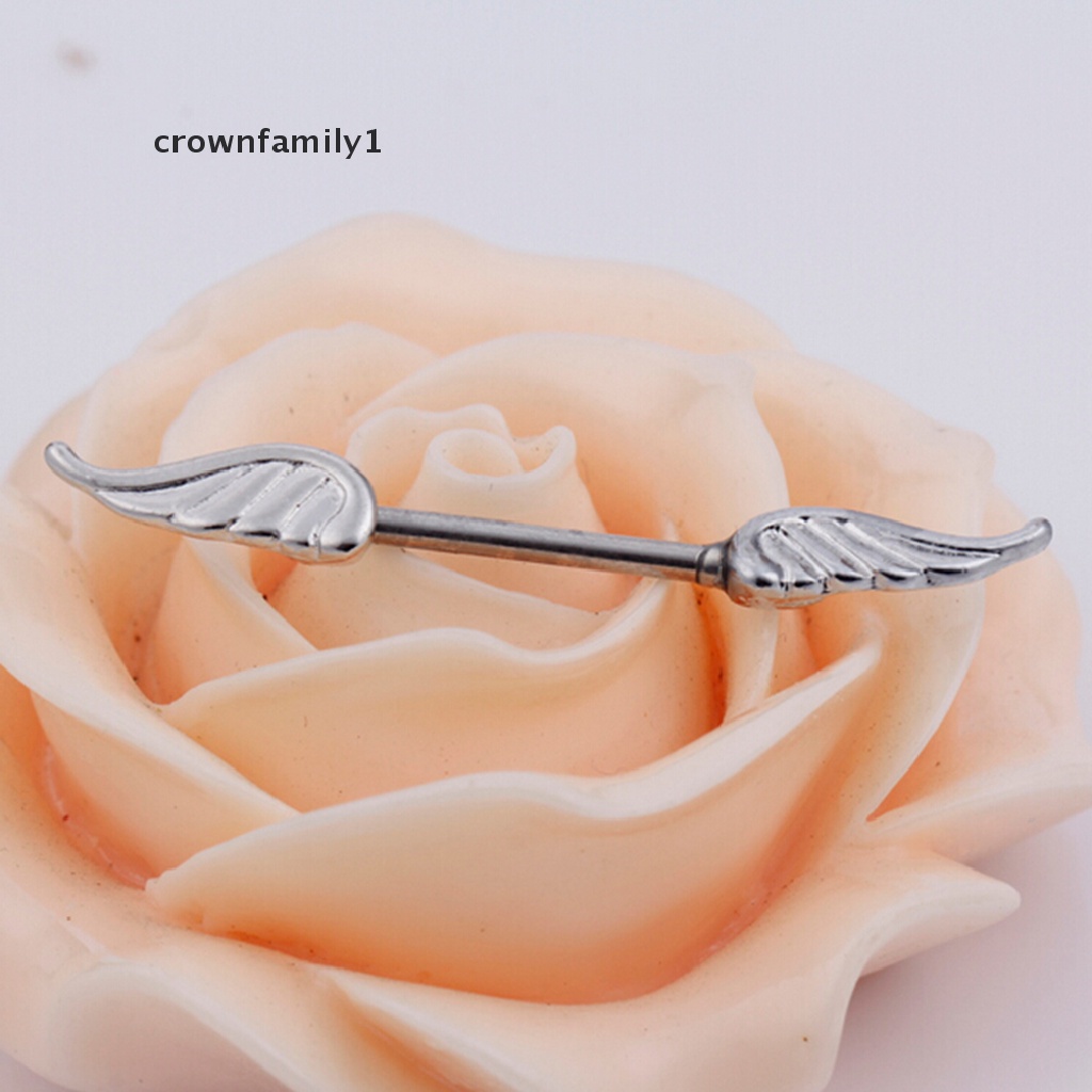 [crownfamily1] Khuyên Cơ Thể Hình Cánh Thiên Thần Gợi Cảm 14G