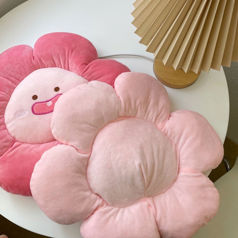 Gối Nhồi Bông Mềm Mại Hình Bông Hoa Dễ Thương 45cm Trang Trí Nhà Cửa