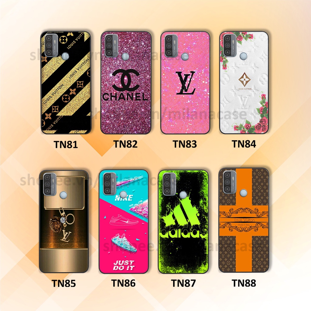Ốp Oppo A53 in hình các thương hiệu nổi tiếng sang chảnh, đẳng cấp, cá tính