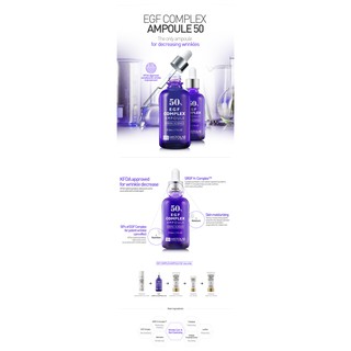 TINH CHẤT TRẺ HÓA DA - EGF COMPLEX AMPOULE 50%