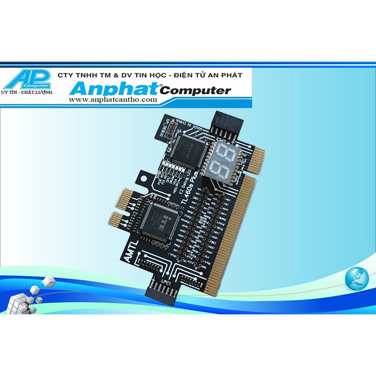 Card Test Main PC TL460s Plus dùng cho nhiều dòng Main G41, H61, H81, H110...- Bảo hành 1 tháng