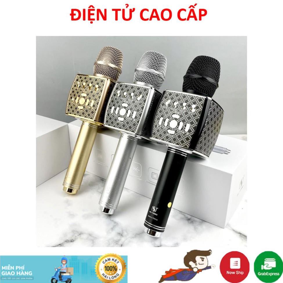 Micro Karaoke YS 95 kết nối bluetooth Tích Hợp Loa Bass chuẩn CHÍNH HÃNG - BẢO HÀNH 6 THÁNG