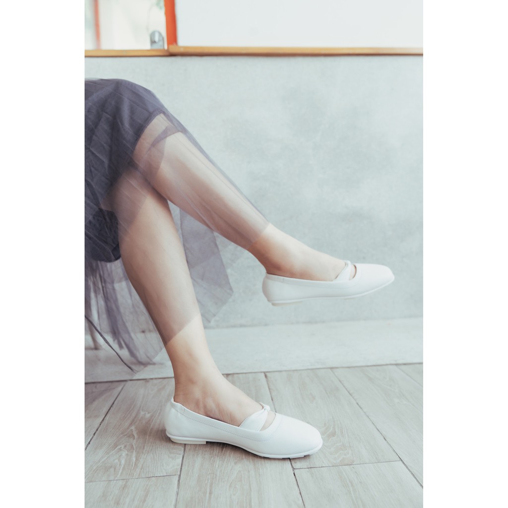 [BÚP BÊ] RICH - GIÀY BỆT DA NƠ NGANG - THENYSMILE