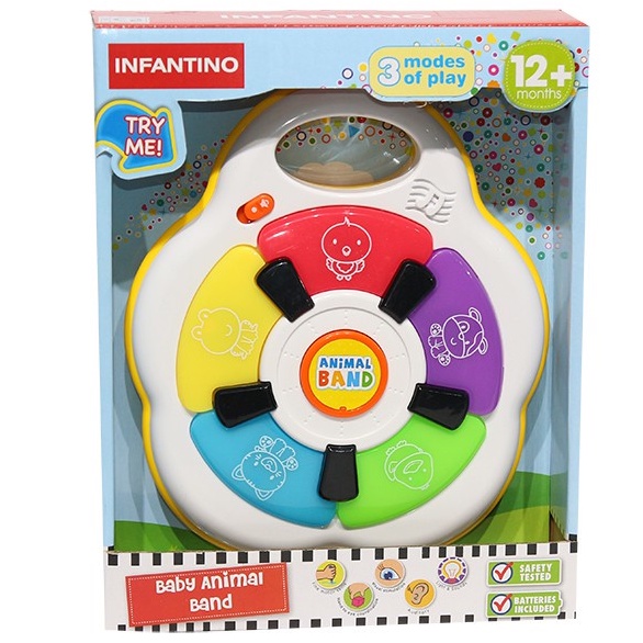 Đồ chơi dàn âm thanh động vật cho bé Infantino - 4BB (katydang)