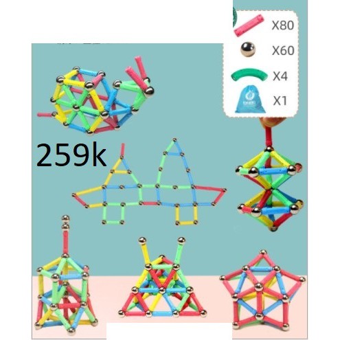 Đồ chơi nam châm xếp hình thông minh Buckyball