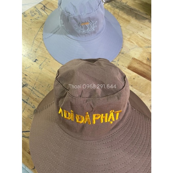 Nón chữ a di đà phật - nón tai bèo