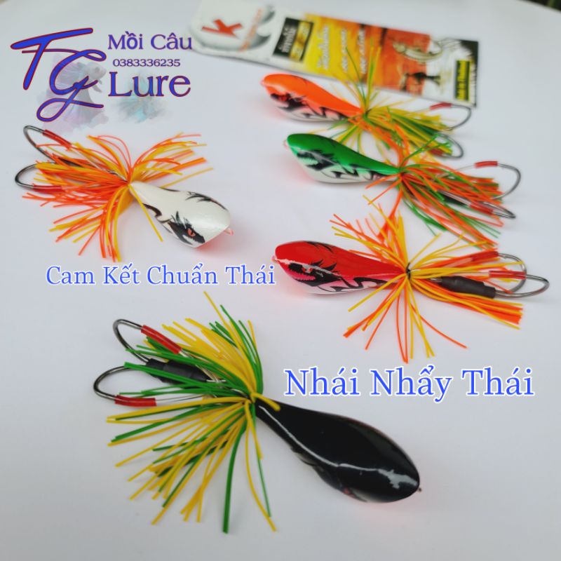 Nhái lắc Thailan bản 4.3cm 8g Lắc Siêu dính cá chuẩn thái lan M21