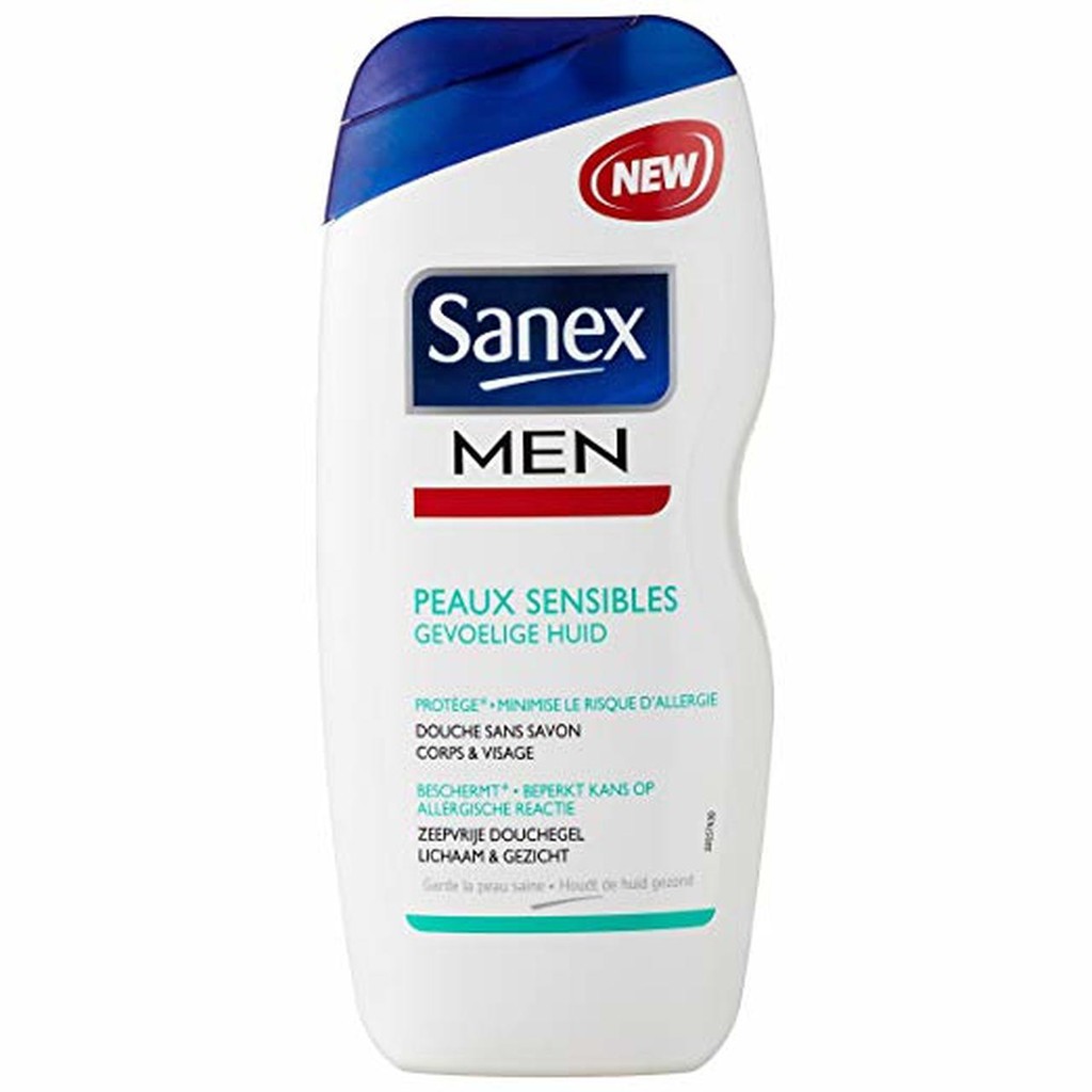 Sữa tắm dành cho da nhạy cảm Sanex Men 250 Ml
