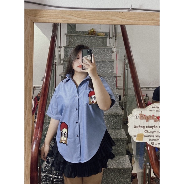 Áo jean bigsize 70-110kg