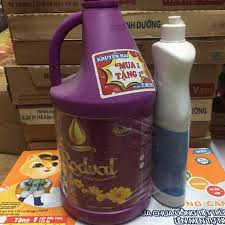 Nước giặt Rodval 3, 5 l hương nước hoa.tặng chai nước rửa bát