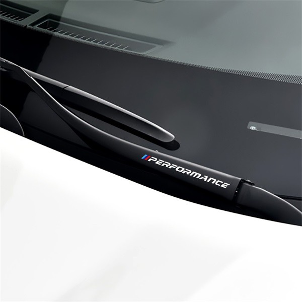 Set 4 Miếng Đề Can Dán Trang Trí Tay Nắm Cửa Xe Hơi bmw Bằng pvc