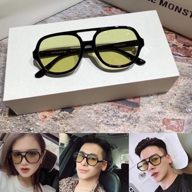 ❤️HOT NEW 2020🔥 kính mẫu mới hot trends vàng xịn xò ( ngố vàng )