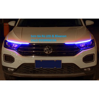 Bộ 2 Dây led trang trí oto , xe máy 2 màu tích hợp làm xi-nhan