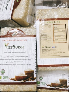 Gạo xát dối hữu cơ Vietsuisse