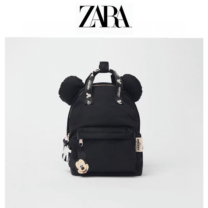 ! Zara Balo Đi Học Mini Họa Tiết Chuột Mickey Thời Trang Cho Nữ 19093 21