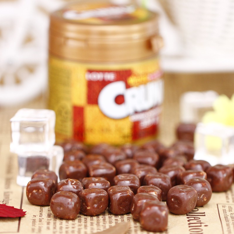 [CHÍNH HÃNG Lotte] Crunky Crunch Chocolate hủ 76gr