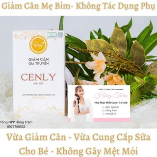 Giảm Cân Mẹ Bỉm Cenly Chính Hãng 🍃Không Mất Sữa - Không Tác Dụng Phụ - Giảm 4-8kg - Không Mệt Mỏi 🛑 (30 viên)