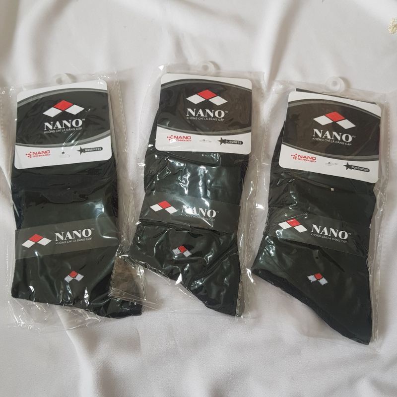 Tất nam hãng nano , chống hôi chân, khử mùi ♥️