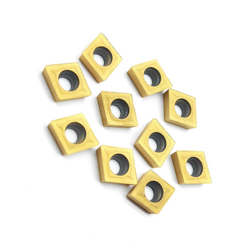 10 Cái CCMT060204 Công Cụ Xoay CNC Bên Trong Cho Máy Tiện