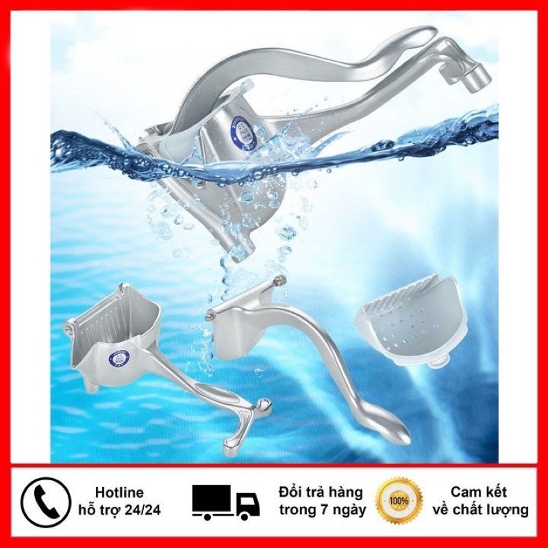 Máy ép trái cây hoa quả bằng tay làm nước rau củ cầm tay đa năng ép hoa quả cầm tay nhỏ gọn.