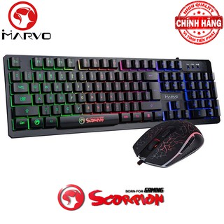 Bộ bàn phím chuột Marvo KM408