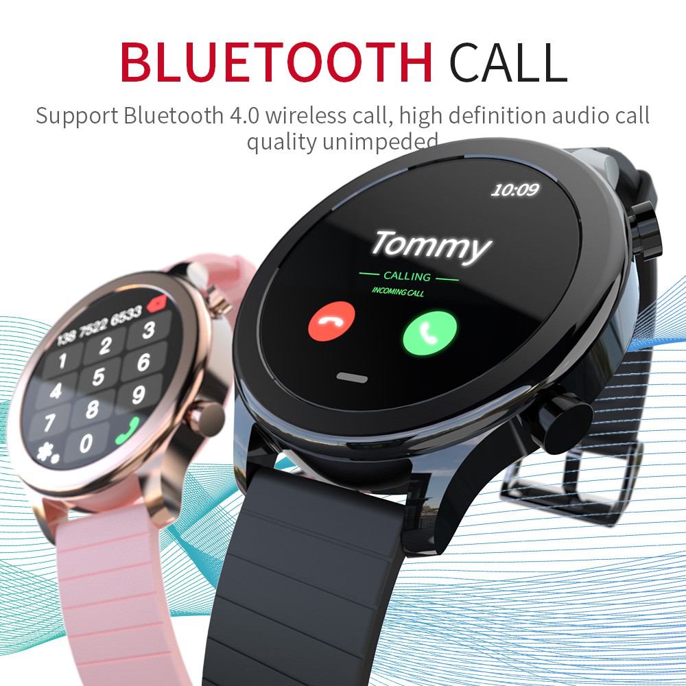 LOKMAT TIME Smart Watch Full Touch Screen Fitness Tracker Heart Rate Monitor Blood Oxygen Couple Smartwatches For IOS Android