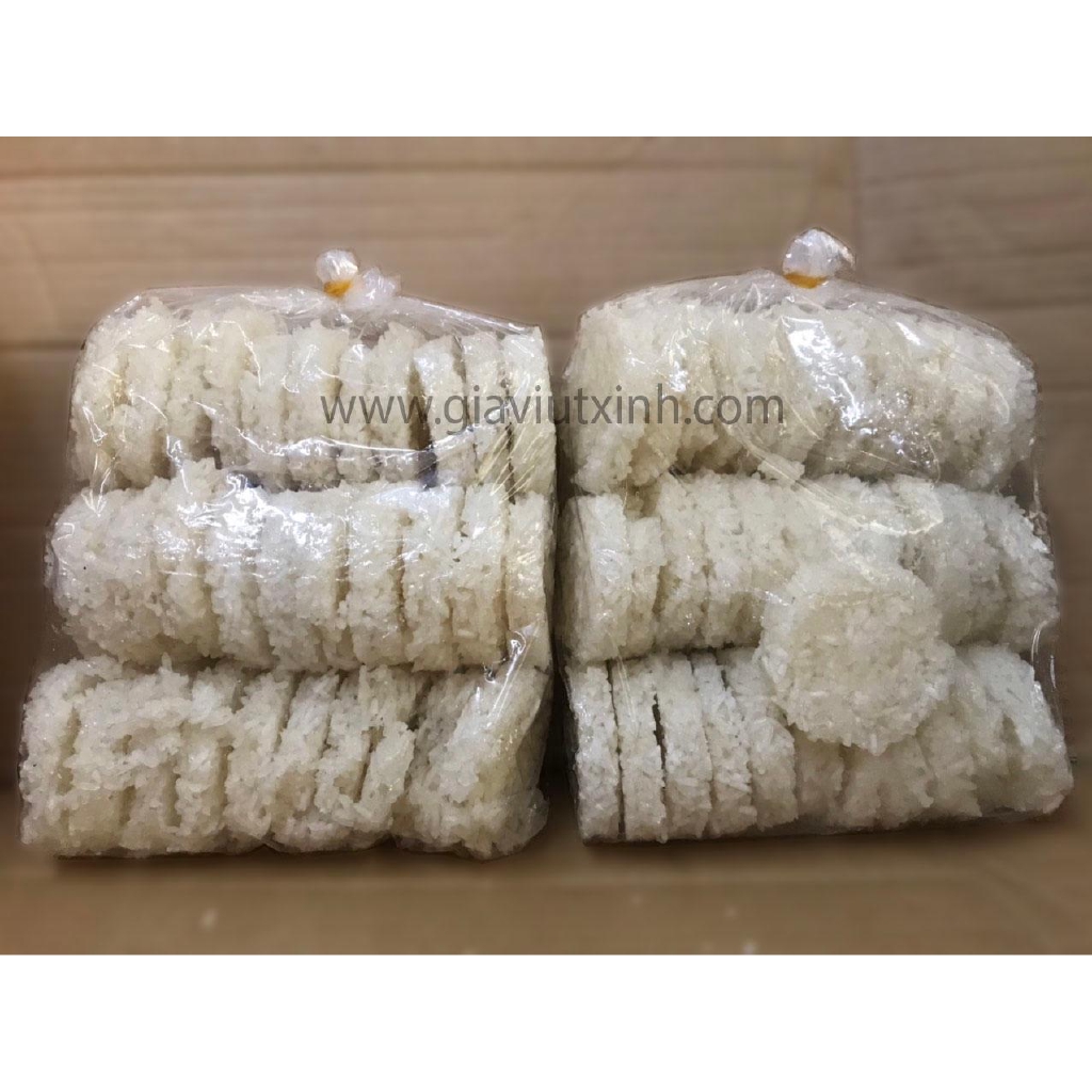 [LUÔN CÓ HÀNG] CƠM CHÁY TRÒN CHƯA CHIÊN 1KG - RAW CIRCLE SCORCHED RICE