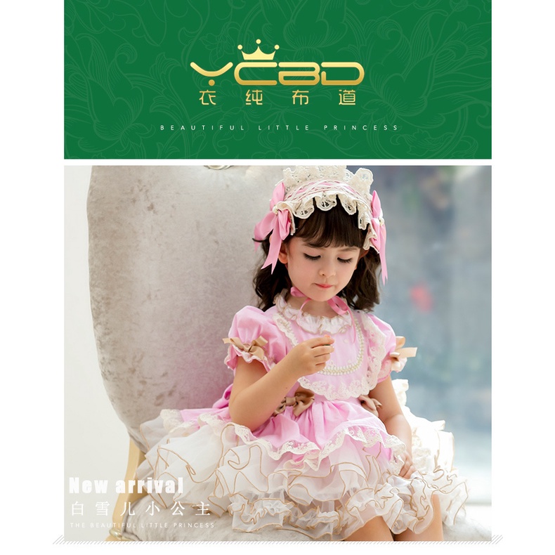 21 đầm công chúa phong cách Lolita phương Tây kiểu dáng mới cho bé gái