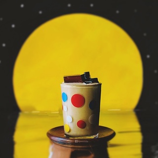 Ly cốc thủy tinh - [ Trà - Cafe ] - 230ml - Coffee for thought - [ 22.1073 ]