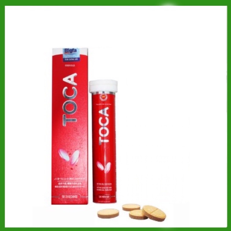Viên sủi TOCA - Hỗ trợ tăng cân, ăn ngon, ngủ ngon, giảm mệt mỏi