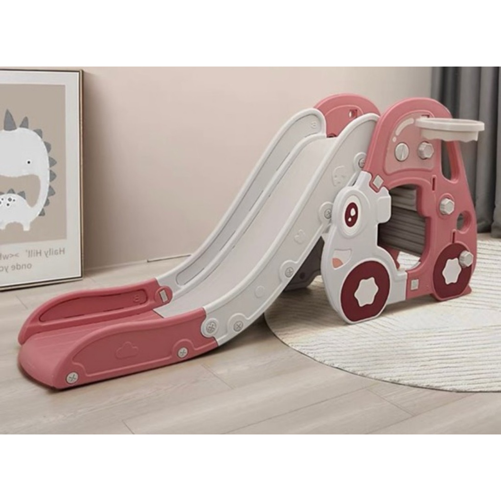 Cầu Trượt Cho Bé có bóng rổ