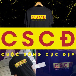 (Ảnh thật) Áo thun CUỘC SỐNG CỰC ĐẸP - CUỘC SỐNG CÔ ĐƠN