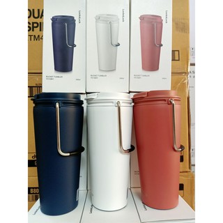 Ly giữ nhiệt Lock&Lock Bucket Tumbler có ống hút hoặc nắp bật , dung tích 540ml LHC4268 LHC4269