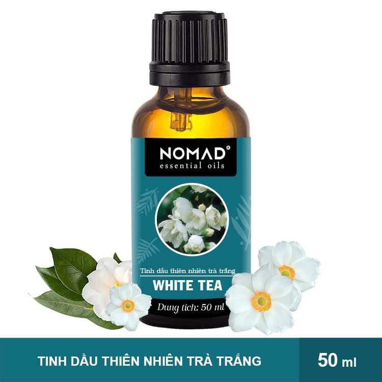 Tinh Dầu Thiên Nhiên Nguyên Chất 100% Trà Trắng Nomad Essential Oil White Tea